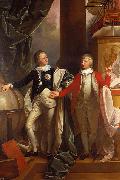 Benjamin West Willem IV van het Verenigd Koninkrijk oil painting on canvas